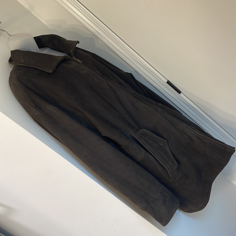 NWT Genuine leather, Mens 42, VERY WARM WINTER COAT Robert Comstock Endurance